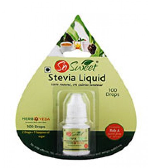 Sugar Free Stevia Liquid Pack, 10-1000 drops, 100% Natural Sweetener, So Sweet